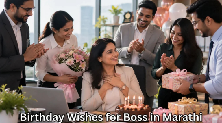 Happy Birthday Wishes for Boss in Marathi | Professional & Heartfelt