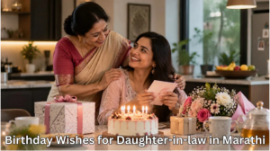 Birthday Wishes for Daughter-in-Law’s First Birthday After Marriage