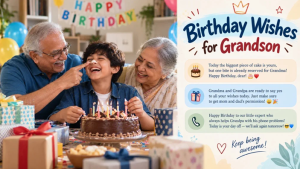 Birthday Wishes for Grandson